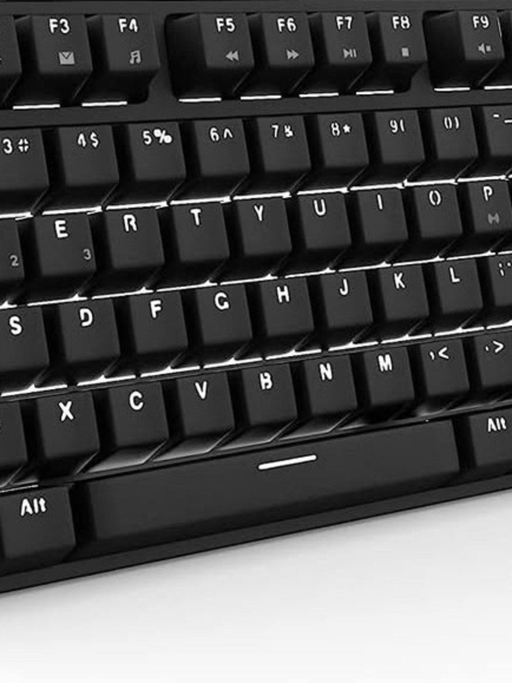 Royal Kludge RK987 Mechanical Keyboard Wireless Bluetooth TKL Brown Switch NEW